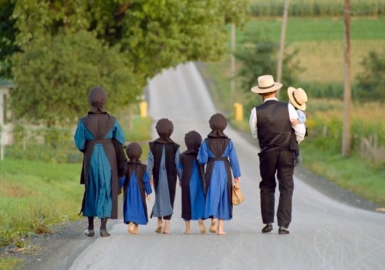 I think the Amish Family had other kids too but we only met...