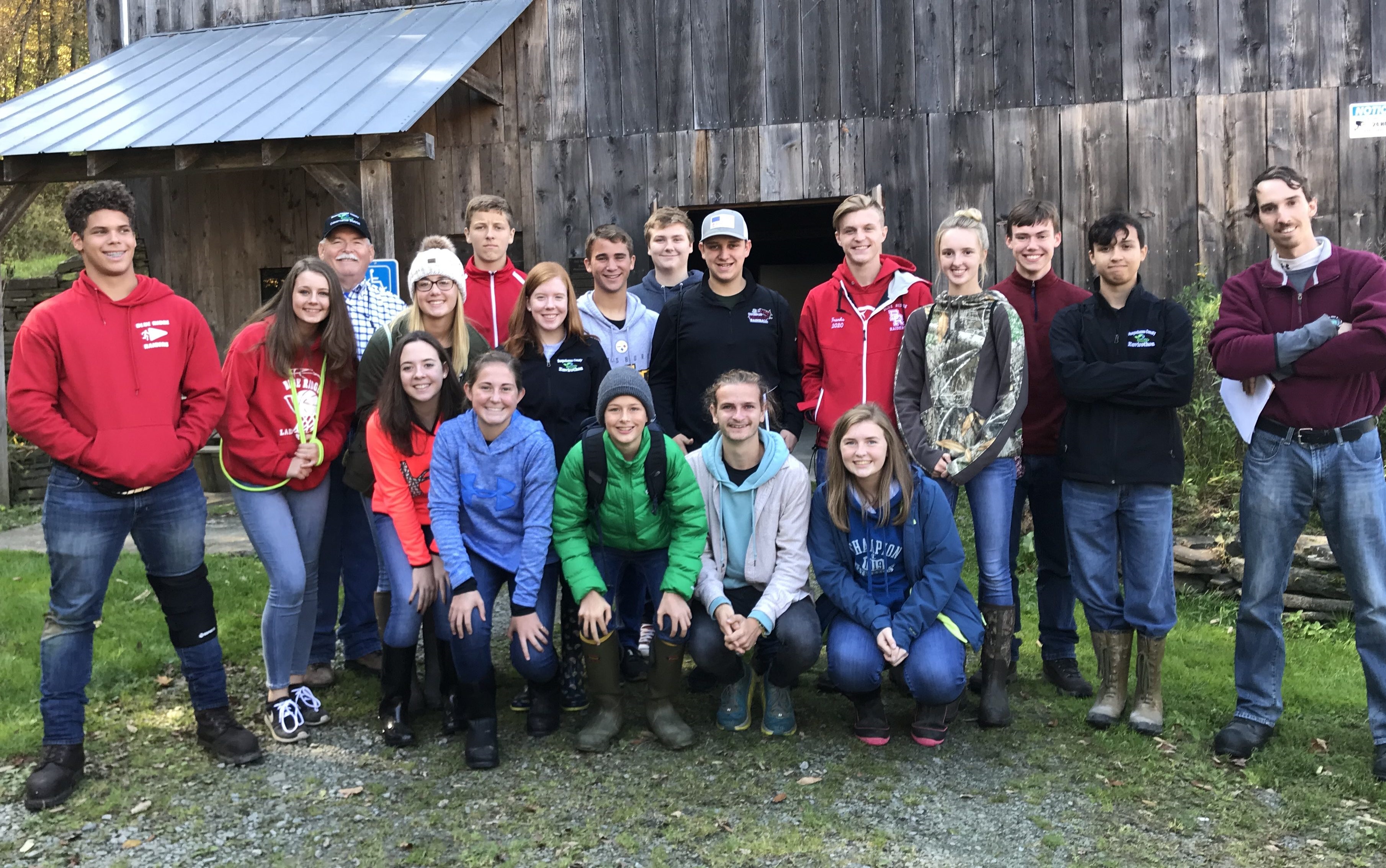 Mr. Floyd and The Envirothon Team!